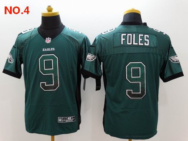 Men's Philadelphia Eagles #9 Nick Foles Jersey NO.4;